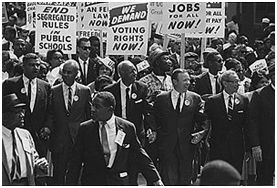 civil rights marchers