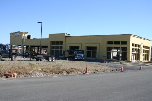 One of many projects occurring on Lafayette Road.  Metro-Walls is contracted for hanging sheetrock.